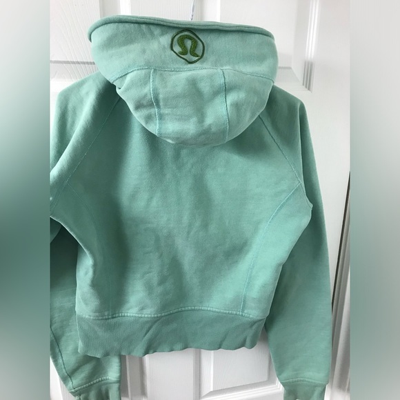 Vintage aqua green mint Lululemon sweater size small - Picture 2 of 4
